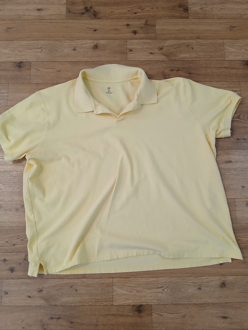Harbor Bay Pale Yellow Men's Polo Shirt